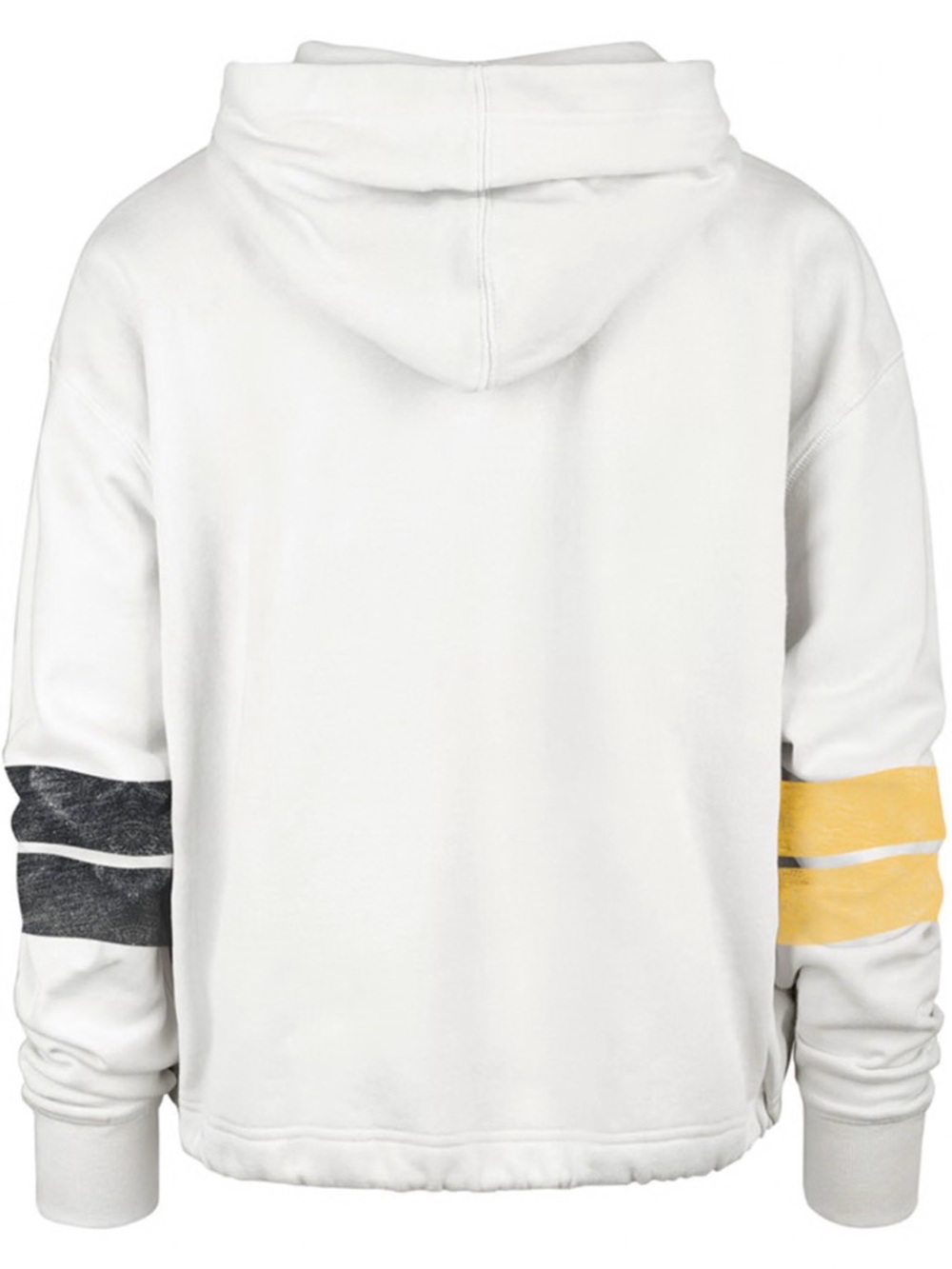 47 White Steelers Crewneck Sweater with Yellow and Black Accents, Size L - Picture 2 of 8